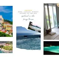 Cluxury-Torre dei Saraceni BOUTIQUE APT BY THE SEA Beach, Pool,Private Jacuzzi, Parking, hotel in Cervo