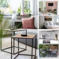 BEST STAY moderne Stadtwohnungen in Hünfeld - Küche, Schlafsofa, Terrasse oder Balkon WLAN Smart TV, ξενοδοχείο σε Hünfeld
