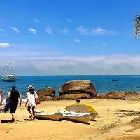 Pousada Sobre As Ondas de Picinguaba, hotel di Picinguaba