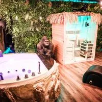 L'Éden Tropical love room, hotell i Breuches