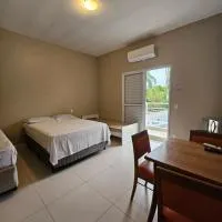 Suite com Varanda Vista Serra Prox Sesc Bertioga Ar WiFi 02, hotel v destinácii Bertioga