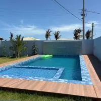 Casa Praiana pé na areia Morro Branco, hotel u gradu 'Beberibe'