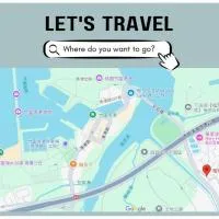 桃園機場羅里輕旅 近桃園竹圍漁港 Rory Hostel, hotel di Luzhu