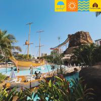Spazzio diRoma com acesso ao Acqua Park - Temporada CN, hotel poblíž Letiště Caldas Novas - CLV, Caldas Novas