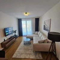 Skyline Cozy Suites, hotel en Novi Sad