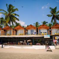 Sameer beachfront Cottages, Palolem, hotel a Canacona