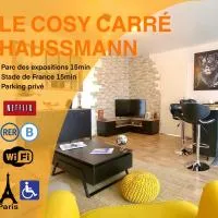 Cosy carré Haussmann, stade de franc, C D G, Paris, hotel a Le Blanc-Mesnil