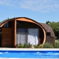 Cabañas Apfel, hotelli kohteessa Cunaco