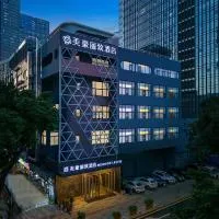 Mehood Lestie International Hotel Shenzhen Science and Technology Park Hi-Tech Central Metro Station Branch, hotel din Shenzhen
