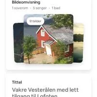Hanøya- Vesterålen, hotel a Myrland
