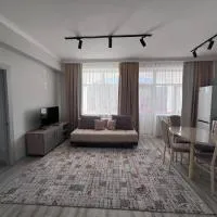 Apartment in Raduga West, Issyk-Kul โรงแรมในTamchy