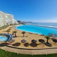 San Alfonso del Mar Departamentos, hotel i Algarrobo