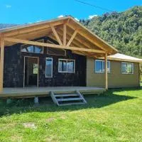 Hermosa cabaña para 6 personas, hotel a Ralún