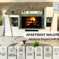Exklusives 5-Sterne Apartment Waldperle mit Indoor-Pool, Sauna, top Lage und Ausblick in die Natur, Hunde willkommen, viešbutis mieste Šėnachas