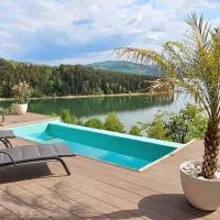 Moon Lake Bicaz - Casa Oia – hotel w mieście Buhalniţa