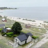 Havsutsikt med 50m till badstrand: Byxelkrok şehrinde bir otel