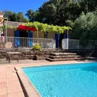 Viesnīca Villa paisible et relaxante avec piscine a la campagne pilsētā Kollobrjēra