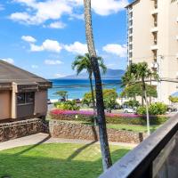 Kahana Villa F208- Ocean view spacious 2 bedroom across from beach, hotel poblíž Kapalua - JHM, Lahaina