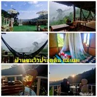 บ้านชมวิวประตูดิน แม่แมะ, hotel di Amphoe Chiang Dao