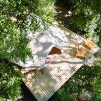 Glamping Dos Rios, hotel en Pucón