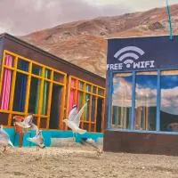Spangmik에 위치한 호텔 snow land wooden cottage