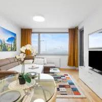 SKYPARK, Luxusný Apartmán s parkovaním vo výške – hotel w mieście Nivy