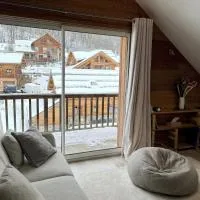 Studio confortable Le Grand Pelvoux，位于Les Claux的酒店