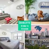 Pet Friendly 3BR House in Charlotte、シャーロットにあるシャーロット・ダグラス国際空港 - CLTの周辺ホテル