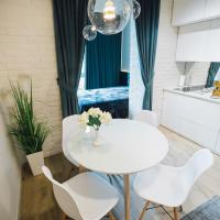 ATLANT luxury Studio Apart навпроти ТЦ ДЕПОТ Безконтактне заселення, hotel v destinácii Černovice v blízkosti letiska Chernivtsi International Airport - CWC