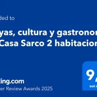 Playas, cultura y gastronomía en Casa Sarco 2 habitaciones, Hotel in San Fernando