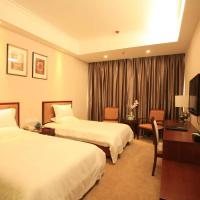 GreenTree Inn ShanXi LuLiang FengShan Road Central Park Express Hotel, hotel in zona Lüliang Dawu Airport - LLV, Luliang