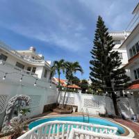 Biệt Thự Nguyên Căn đường Trần Phú Vũng Tàu - View Biển Bãi trước - Hồ bơi sân vườn riêng - 7 phòng ngủ lớn, hotel poblíž Vung Tau Airport - VTG, Vũng Tàu