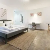 Greenfield I schönes OfficeStudio I W6 I Neu I Küche I Smart TV I P, hotel en Mettingen