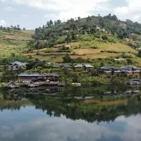 Lake Bunyonyi Rock Resort, hotelli kohteessa Kabale
