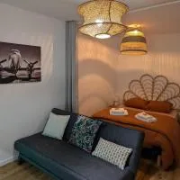 Charmant studio au coeur de la ville، فندق في Guer