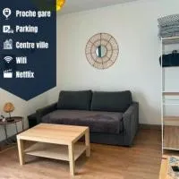 STUDIO meublé à proximité gare-Wifi, Hotel in Tonneins