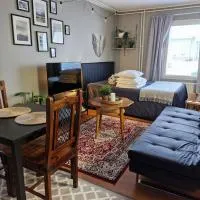 Studio with sauna near highway, hotel a Kempele