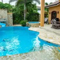 Cabarete Oceanview Villa Pool Oasis Beach Access, viešbutis mieste Cafemba
