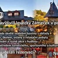 Zámeček Kaliště, hotel u gradu Poddubí