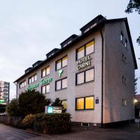 Nürnberger Trichter, hotel Südoststadt (Délkelet) környékén Nürnbergben