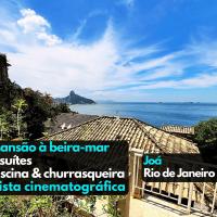Mega casa 5 su&iacute;tes, vista pro mar, piscina e churrasqueira Jo&aacute; Barra RJ, hotel a Rio de Janeiro