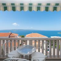 Apartment Vera i Ćiro Novak, sea view and free parking, hotel in Brela