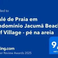 Chalé de Praia em Condomínio Jacumã Beach & Golf Village - pé na areia, hôtel à Jacumã