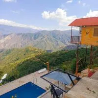 Paraíso del Chicamocha, hotel u gradu 'Aratoca'