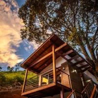 Recanto Águas Nascentes - Chalé Casal com Hidromassagem, hotel di Pedra Menina