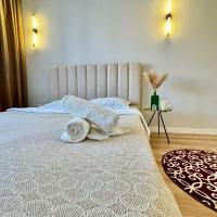 ЖК Найзатас 2 комнатная, hotel dicht bij: Luchthaven Sary-Arka - KGF, Karaganda