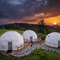 Glamping Pasieka Balia & Jacuzzi Glamp Bukowina Tatrzańska - namioty domki w Tatrach, ξενοδοχείο σε Groń