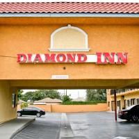 Diamond Inn, hotell sihtkohas Inglewood lennujaama Hawthorne Municipal (Jack Northrop Field) - HHR lähedal