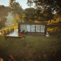 Malaya - Chalet con vistas a la montaña, hotel en Córrego do Bom Jesus