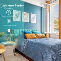 Monaco Seaview Border - 1bdr flat - 2beds - 4 guests, hotel i Beausoleil
